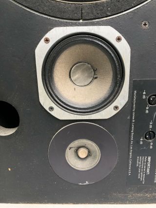 Vintage JBL L100 Century Speakers Parts/repair Work 4