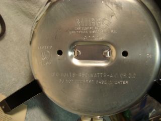 Vintage Mirro Aluminum - Speed Electric Corm Popper w/ Box 5