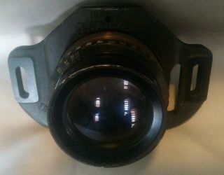 Vintage Wollensak Raptar Copier Lens 209mm F/4.  5 Steampunk Dated 12 - 14 - 60