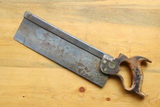 Vintage Disston And Sons Dovetail Saw