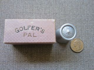 Vintage Aluminum Golf Tee Mold