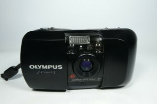 Old Vintage OLYMPUS MJU 1 35mm Compact Film Camera 5