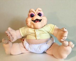 Vintage Disney Hasbro Tv Series Talking Baby Sinclair Dinosaur Doll Plush