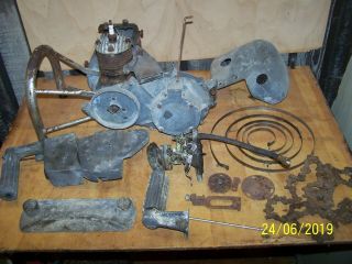 Vintage Pm Power Machine Woodboss Chainsaw Powerhead,  Parts