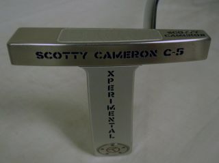 Scotty Cameron Circle - T Xperimental C - 5 Putter 34 " (steel Rare) Custom Golf Club