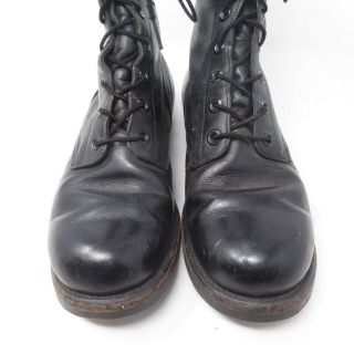 Vintage 1967 Vietnam War Era ADDISON Boots Mens Size 8 W US Army Military Combat 3