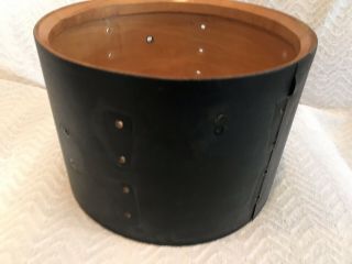 1971 VINTAGE LUDWIG BLACK PANTHER 13 X 9 DRUM SHELL 4