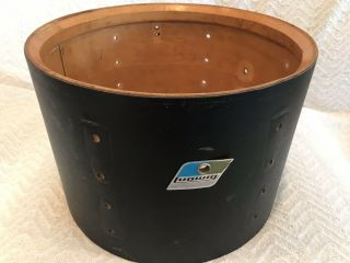 1971 VINTAGE LUDWIG BLACK PANTHER 13 X 9 DRUM SHELL 6