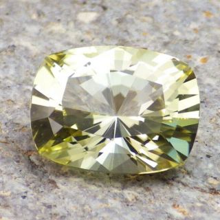 Untreated Yellow Topaz - Germany 6.  56ct Flawless,  Rare Natural Gemstone