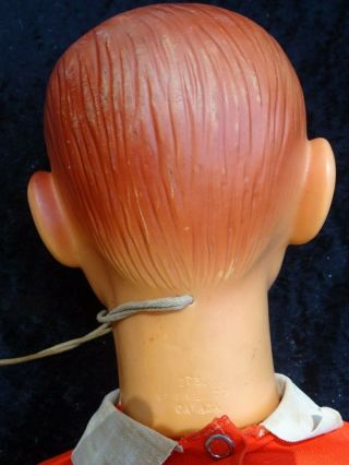 1960 ' s Vintage Tommy Talker Ventriloquist Puppet Doll by Regal Toy ' s Canada 5