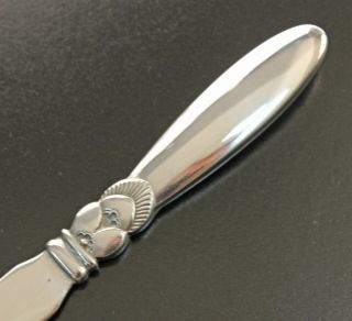 Georg Jensen Sterling CACTUS Butter Knife 2