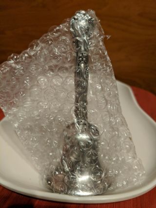 Vintage Gorham Sterling Silver Chantilly Dinner Bell (in Bubble Wrap)