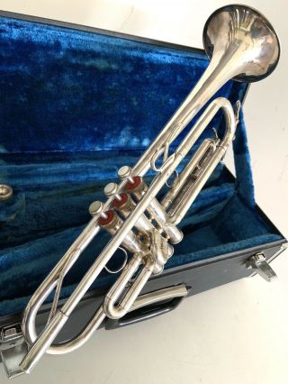 Vintage YAMAHA YTR - 734 Trumpet Professional Double Case.  Estate item as - found 3