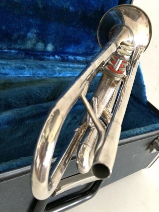 Vintage YAMAHA YTR - 734 Trumpet Professional Double Case.  Estate item as - found 5