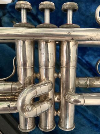 Vintage YAMAHA YTR - 734 Trumpet Professional Double Case.  Estate item as - found 6