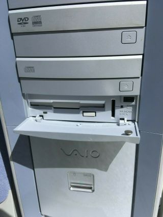 Vintage Sony Vaio Computer Model PCV - RX640 Windows Xp Disks and Software 2