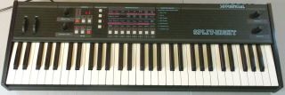 Rare Vintage 1985 Sequential Circuits Split Eight Analog Synthesizer Keyboard