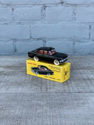 Rare Dinky Toys France Diecast 546 Opel Rekord Taxi 1967