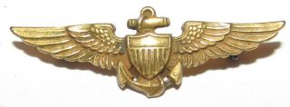 H&h Imperial Ww2 Pilots Wing United States Marine Corps Wing Military Pin