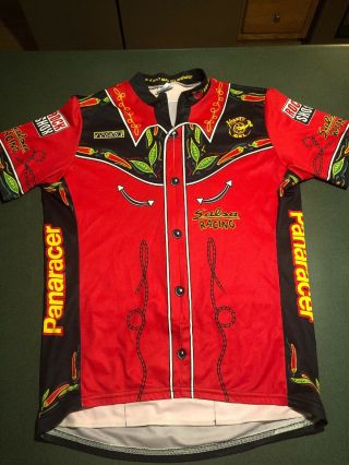 Salsa Racing Cycles 3/4 Zip Shirt Racing Bike Cycling Jersey Men’s Vintage Xl