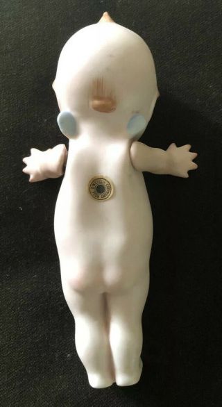 Vintage Bisque Kewpie 6.  5” Front And Back Stickers 2