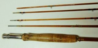 Vintage Granger Bamboo Fly Rod,  Model Rx 9050,  9 Feet,  5 Oz. ,  Two Extra Tips.