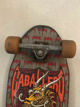 Powell Peralta Steve Caballero Vintage Dragon & Bats Bonite Skateboard 5