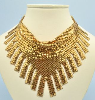Whiting & Davis Scarf Necklace