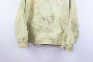 Vtg 90s Starter Mens Large Michigan State Spell Out Acid Wash Bleached Sweater 3