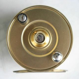 Vintage FIN NOR NO 1 Fly Fishing Reel.  Direct Drive RARE 4