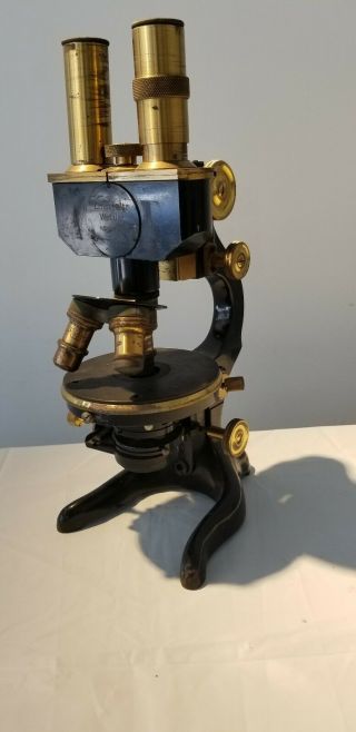 Antique Leitz Wetzlar Binocular Microscope