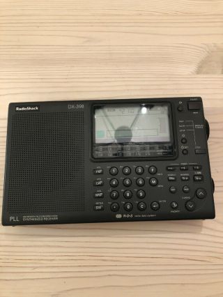 Radio Shack Dx - 398 Shortwave Radio Euc Ats - 909 Sangean Rare Vintage