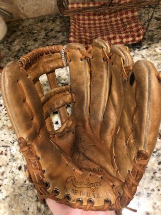 RARE VINTAGE RAWLINGS HEART OF THE HIDE HORWEEN MADE IN USA 11.  75” RHT GLOVE 4