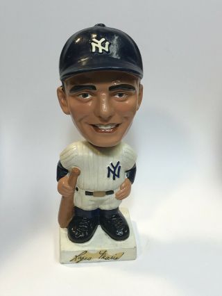 Vintage Roger Maris York Yankees White Base Nodder Bobblehead