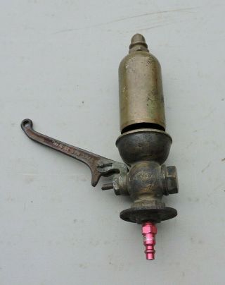 Antique Lukenheimer Small Brass Whistle,  Model 200?,  Hit Miss,  Steam,  (ax)