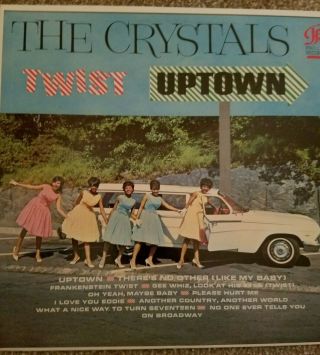 Ultra Rare Stereo Lp - The Crystals - " Twist Uptown " - Philles Dt - 90722 -