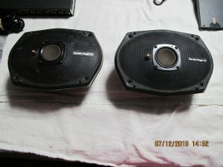 Pair Vtg 1989 Cerwin Vega Car Speakers & Work Cs184