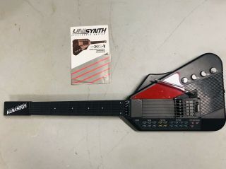 Vintage Suzuki Unisynth Xg - 1 Electronic Digital Guitar Synth Controller