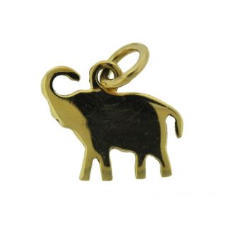 Dodo 18k Gold Elephant Charm