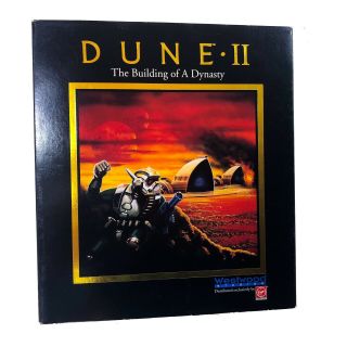 Dune Ii 2 The Building Of A Dynasty Pc Big Box Rare