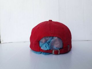 Vtg.  POLO SPORT by RALPH LAUREN Red - Blue - White Cap Hat 3 Colors Flag Adjustable 3