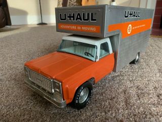 Vintage Nylint 1960s 1970s U - Haul Rental Co.  Toy Truck Pressed Steel 19 "