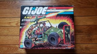 Vintage 1985 G.  I.  Joe (series 4) A.  W.  E.  Striker Vehicle Mib Rare
