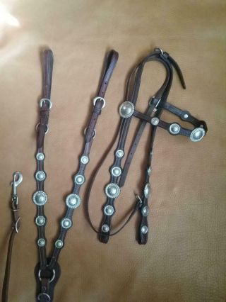 Vintage Breastcollar And Matching Headstall