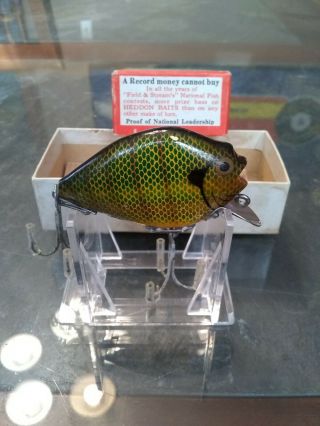 vintage heddon punkinseed fishing lure 3