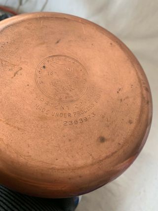 Vintage Revere Ware 14 Cup Percolator Copper Clad 3