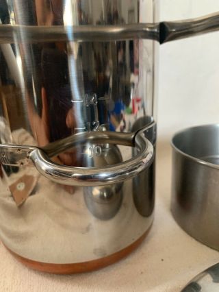 Vintage Revere Ware 14 Cup Percolator Copper Clad 5
