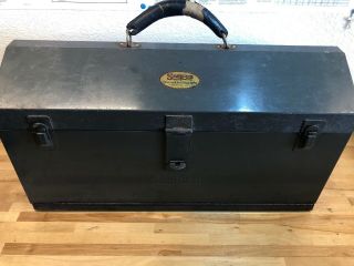 Vintage 1930s Snap On K - 21 Tool Box Leather Handle Logo Oval Decal