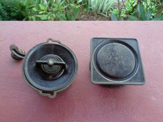 SMALL Antique Cast Iron Coffee Grinder Landers Frary & Clark ALL 10