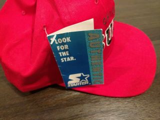 Vintage 90 ' s Chicago Bulls Starter Snapback Hat Cap WITH TAGS NBA 3